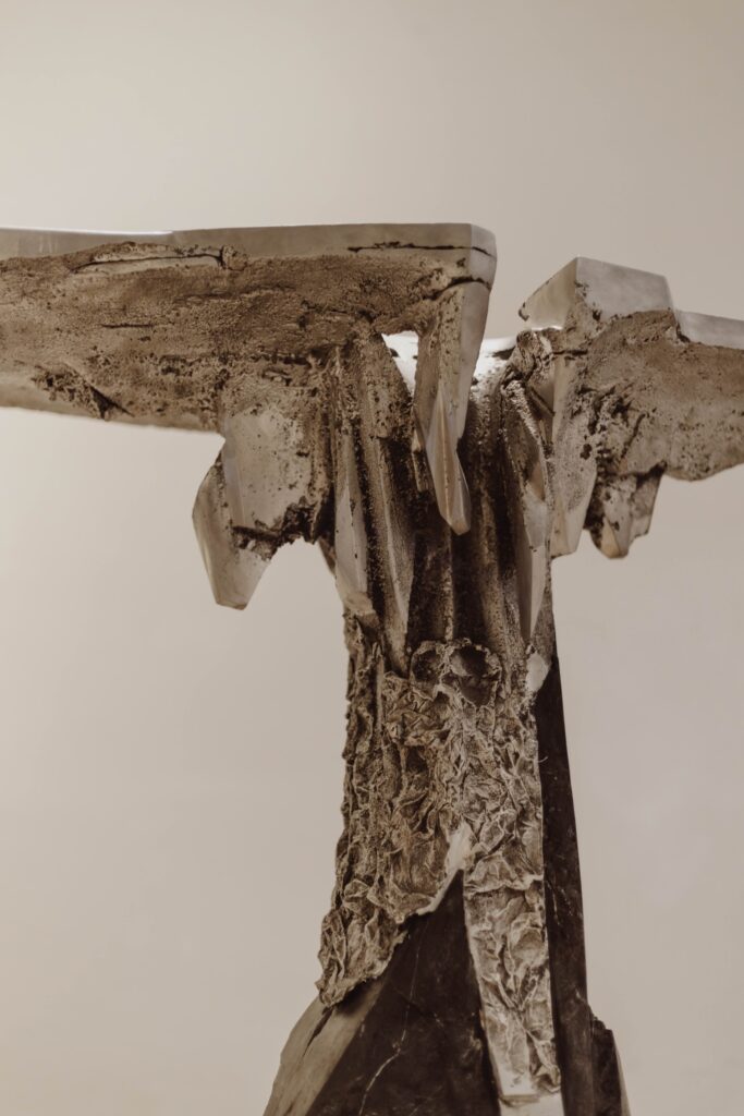 Formsophy, Fjor (detail), 2025. View of the exhibition "Crafting Reality" at Pasaje94, Valencia, 12.09–31.10.2026. Photo by Alka Murat