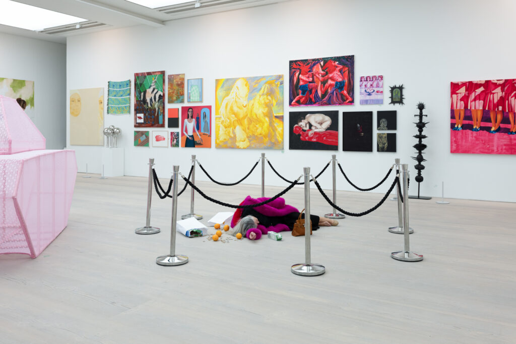 Installtion View of ‘ArtEvol 2026: A View From Everywhere’,2026, Saatchi Gallery, London