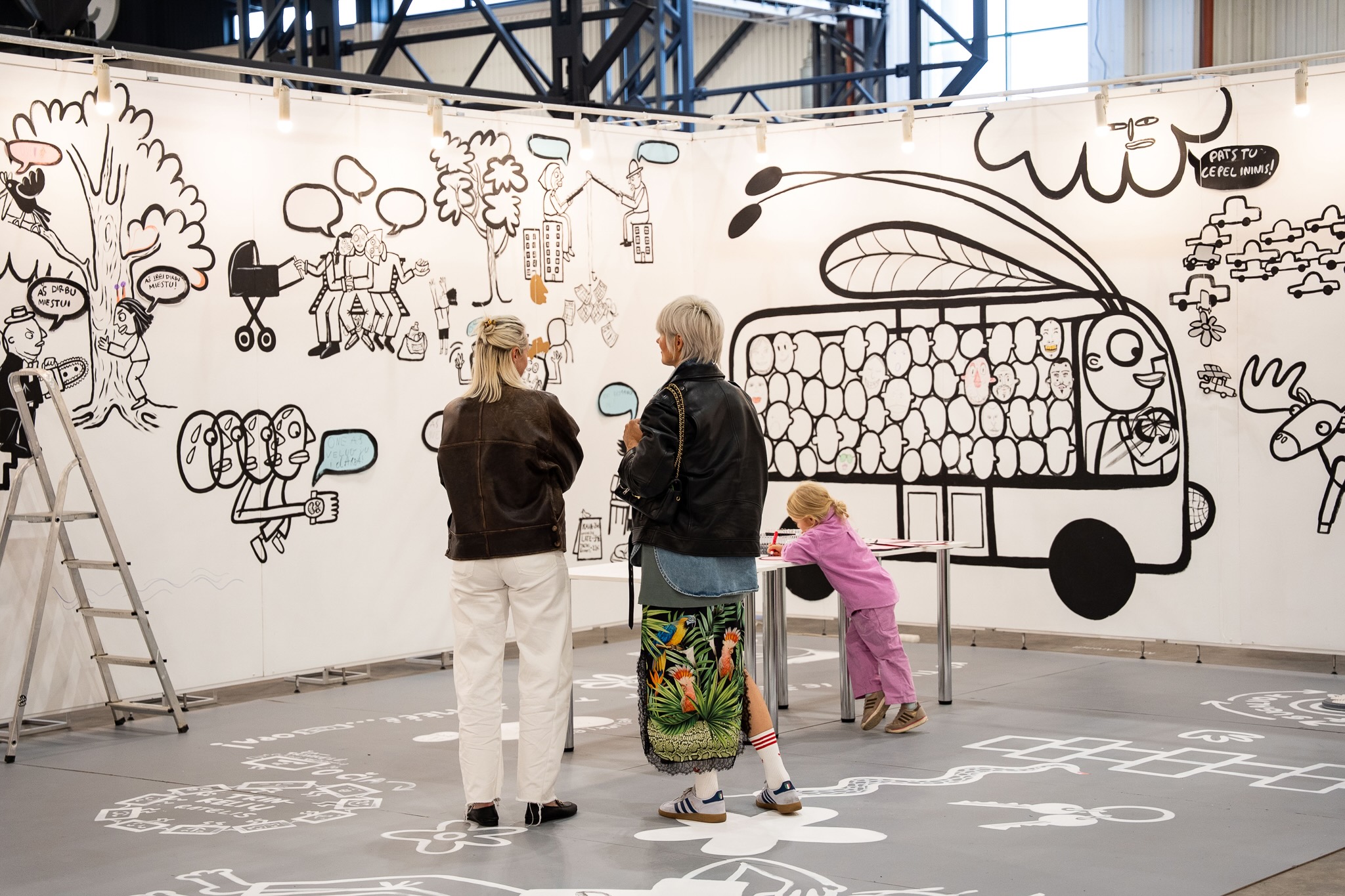 VVJ Art Gallery (Vilnius). Photo by Augustinas Žukovas